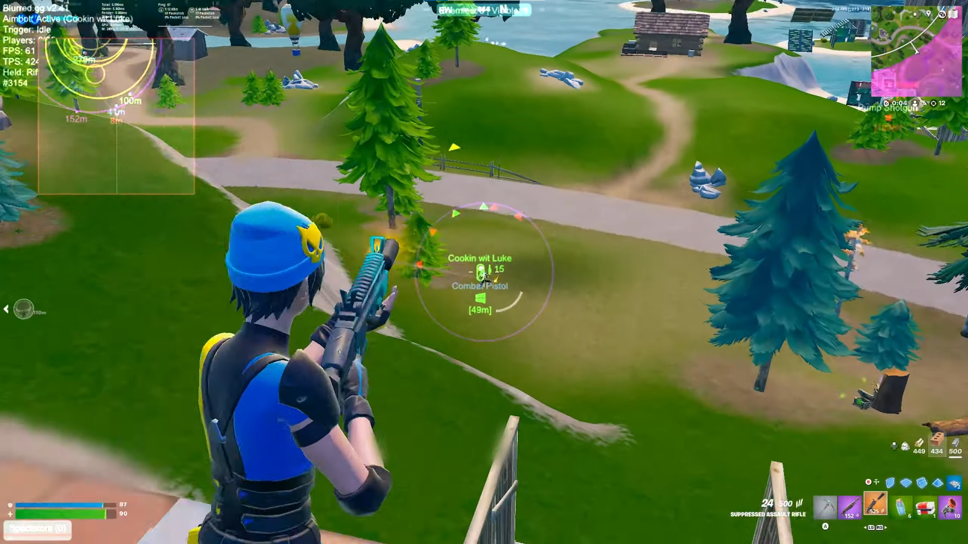Blurred Fortnite screenshot 1
